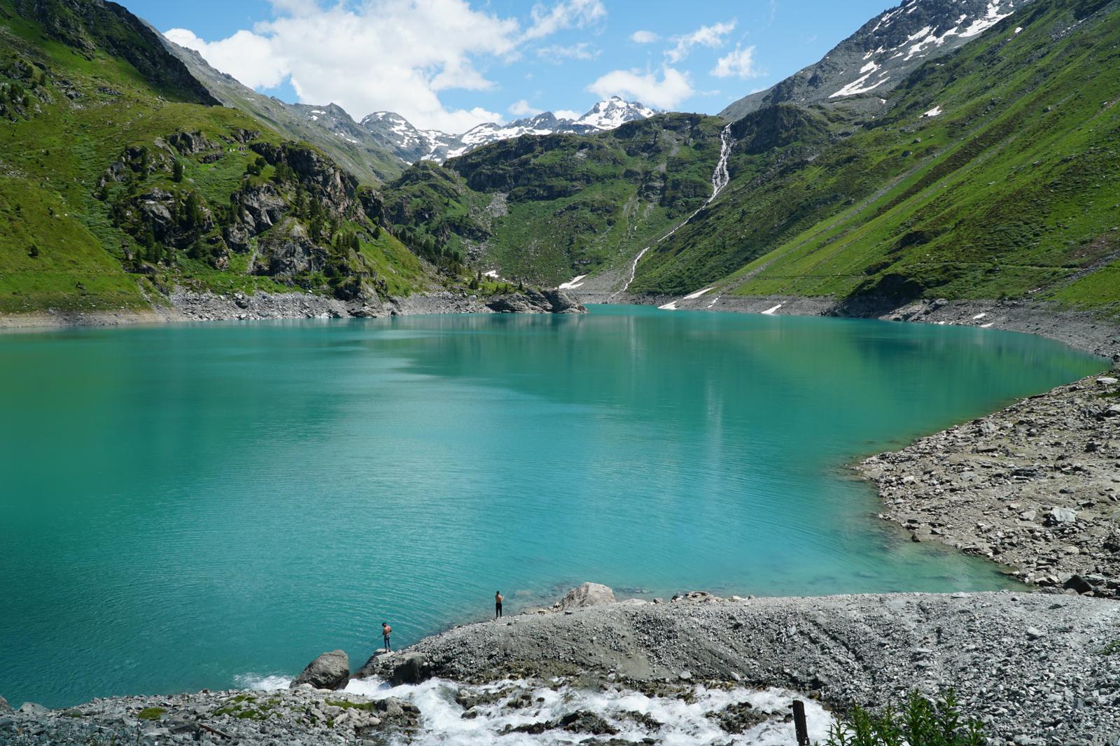 Zomers berglandschap
