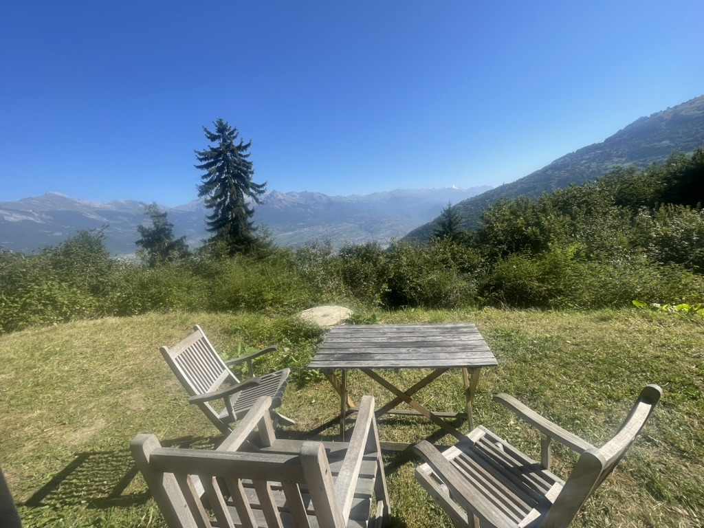 Tuin met panoramisch uitzicht